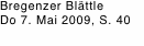 Bregenzer Blättle Do 7. Mai 2009, S. 40
